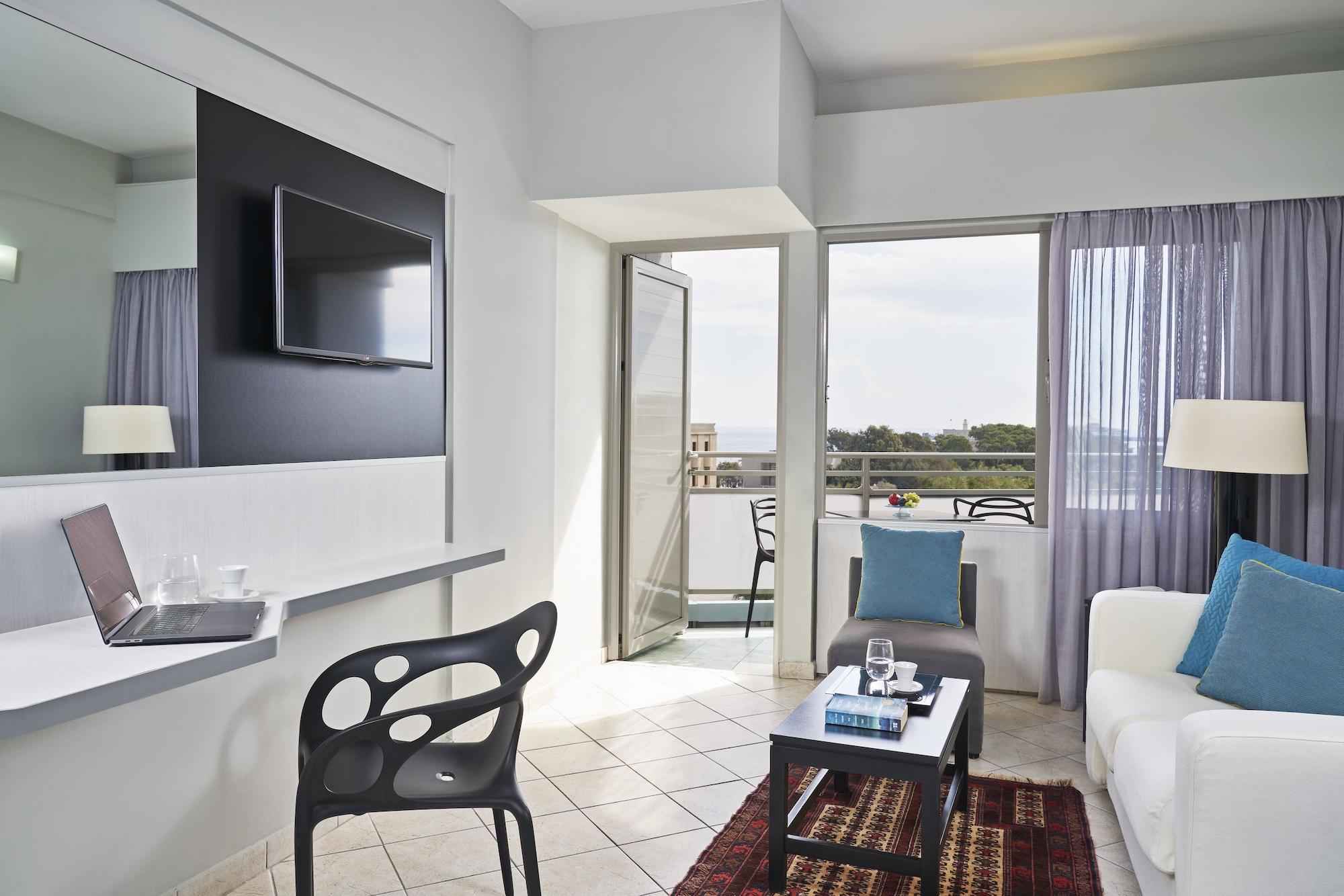 Aquamare City And Beach Rhodes City Exterior foto